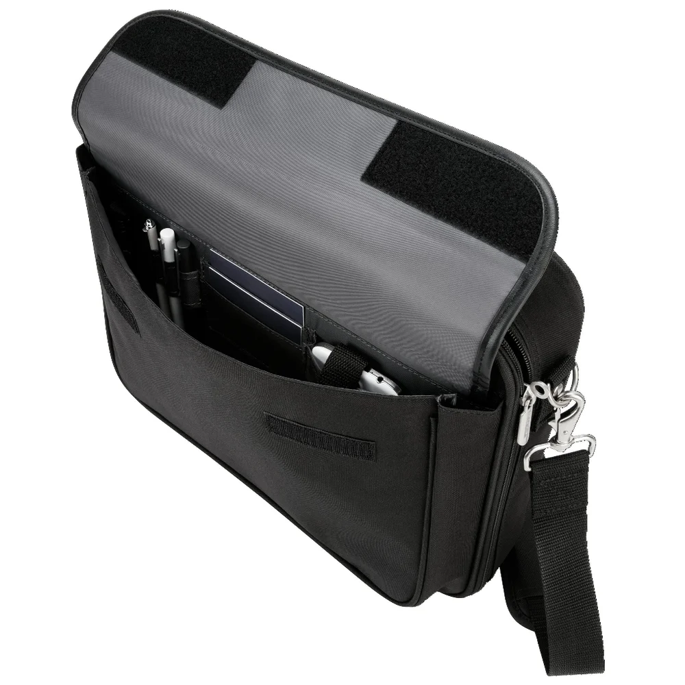 Targus Notepac Messenger Bag Clamshell Laptop Organizer + FREE Solo Checkfast